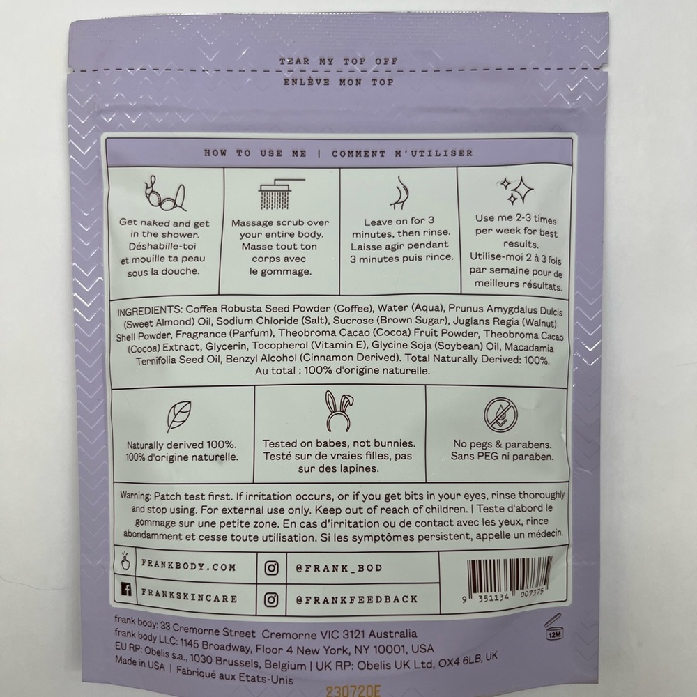 Frank Body Scrub - Picture 2 of 2
